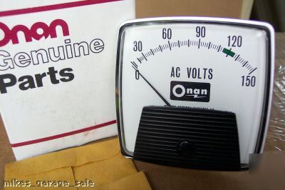 Voltmeter ac 0-150 volts onan 302-0873 3-1/2