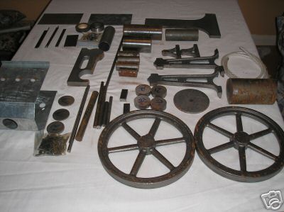 Werner wiggers hot air engine kit(unmachined castings)