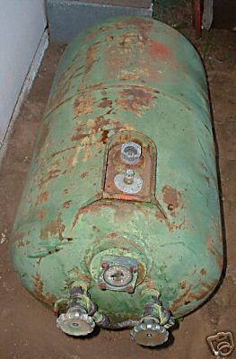 John deere 2010 lp fuel tank 28 gal.