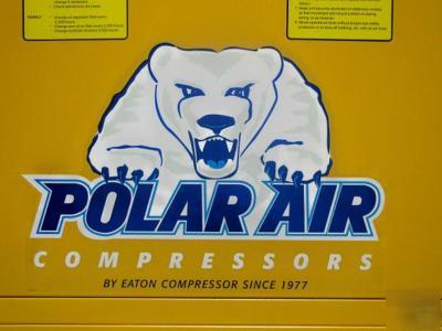 100 hp,3 phase dual voltage rotary screw air compressor