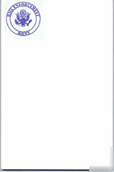 Bail enforcement agent notepad