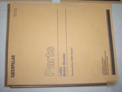 Caterpillar 140G motor grader parts book manual