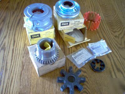 Falk & lovejoy coupling components lot of 8 