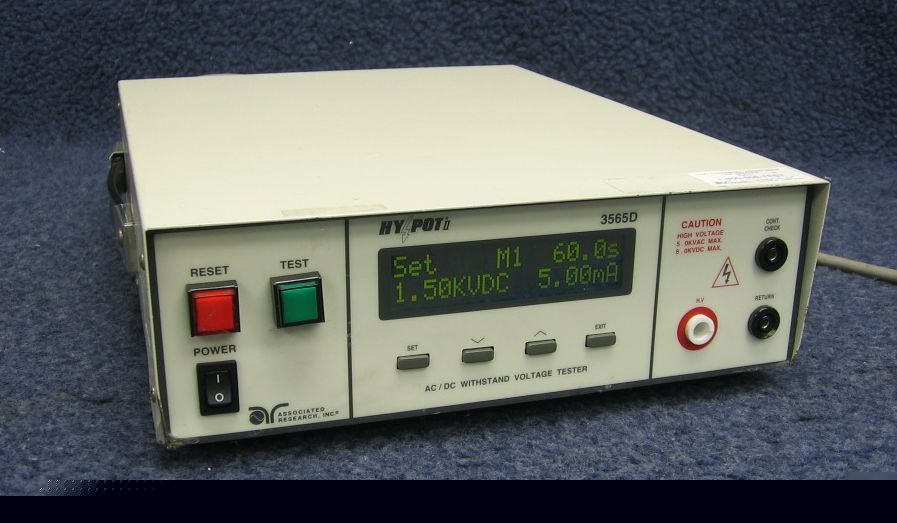 Hipot ii 3565D associated research ac/dc tester hypot