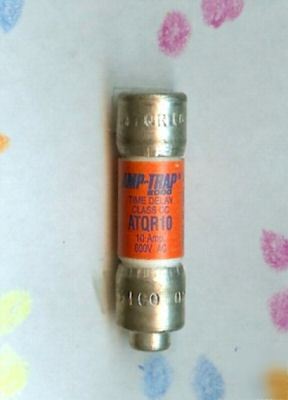 New gould shawmut ATQR10 atqr-10 time delay fuse 10 amp