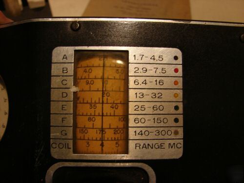 Nice high quality james millen 90651 grid dip meter 