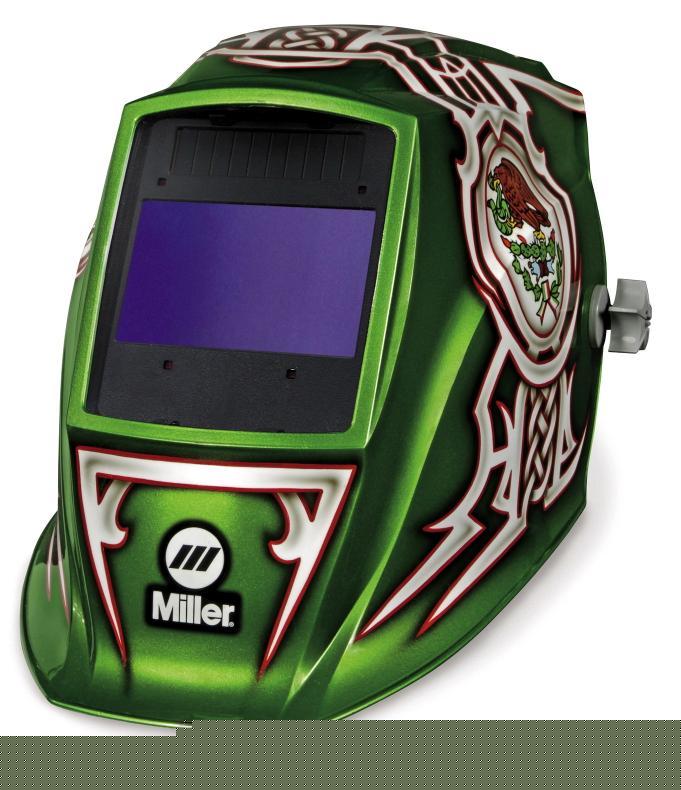 Miller elite welding helmet mexican heritage 229586