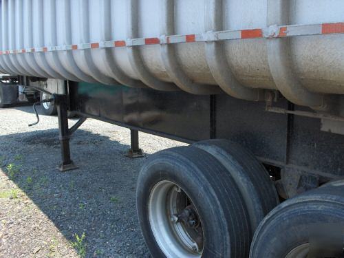 1985 28' fruehoff aluminum dump trailer