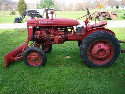 Farmall a tractor antique farm tractor