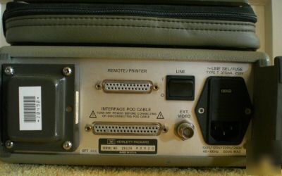 Hp/agilent protocol analyzer 4951B opt. 001