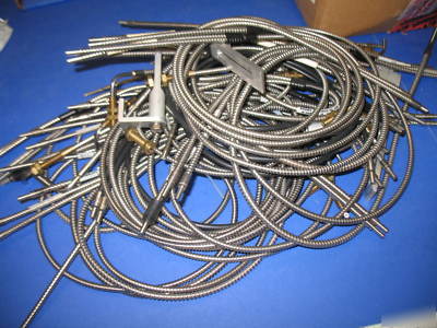 Huge lot of fiber optic light guides banner tri-tronics