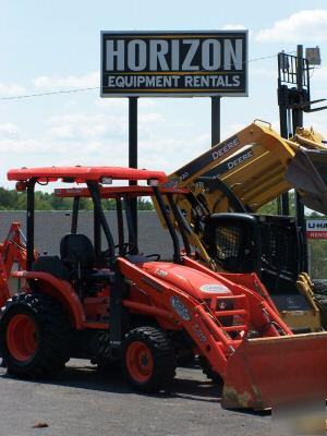 Kubota L39 backhoe front end loader back hoe tractor