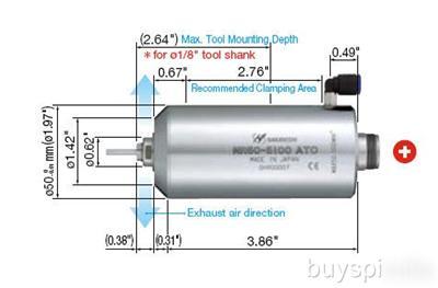 Nsk nakanishi automatic tool replacement spindle NR50