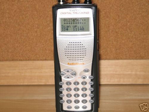 Radio shack pro-96 digital trunking handheld scanner