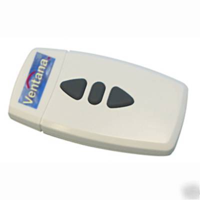 Remote control window - battery operated motor actuator