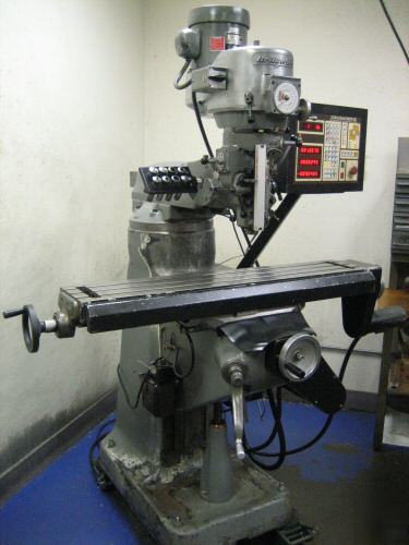 Bridgeport vertical mill w/ anilam crusader ii control