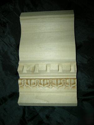 Crown (cornice) hardwood moulding from white river 