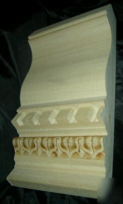 Crown (cornice) hardwood moulding from white river 