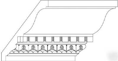 Crown (cornice) hardwood moulding from white river 