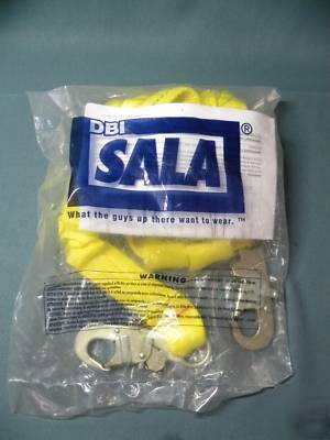 Dbi sala shockwave 2 double leg lanyard fall protection