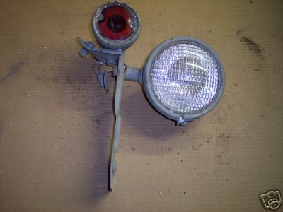 Ford 8N 9N tractor rear light & taurus tail w/bracket 