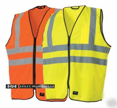 Helly hansen eastbourne hi vis vest jacket, waistcoat 