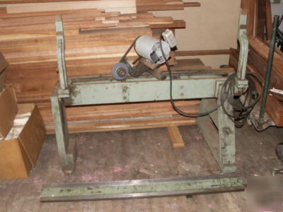 Knife grinder grinding set up for baxter whitney planer