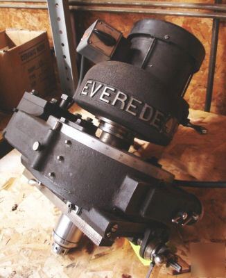 Like new everede rotary head bridgeport attachment rh-1 