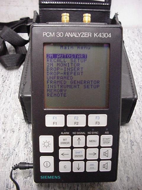 Siemens PCM30 analyser k 4304