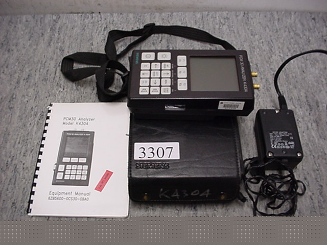 Siemens PCM30 analyser k 4304