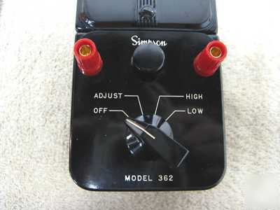 Simpson low-range ohmmeter model 362