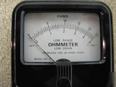 Simpson low-range ohmmeter model 362