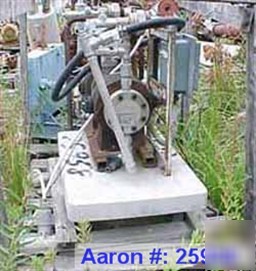 Used:yarway cyclopharm dual diaphragm pump model 072511