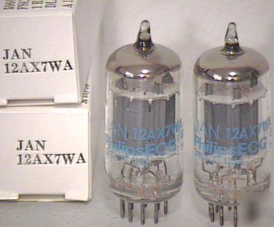 New tubes 2 philips 12AX7WA / 12AX7A nos usa match