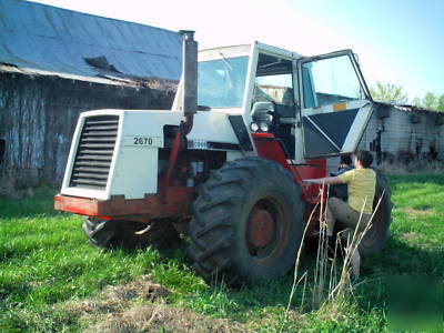 Nice case tractor 2670, 3378 hrs, 189HP, 4WD, duals