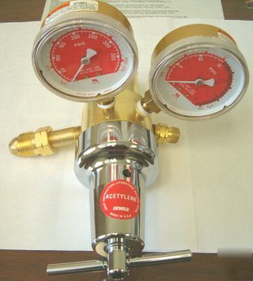 Oxweld trimline explosion proof acetylene regulator