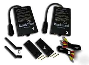 Agcam ranch hand waterproof wireless pair