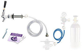 Basic kegerator conversion kit keg beer tap bck-nt