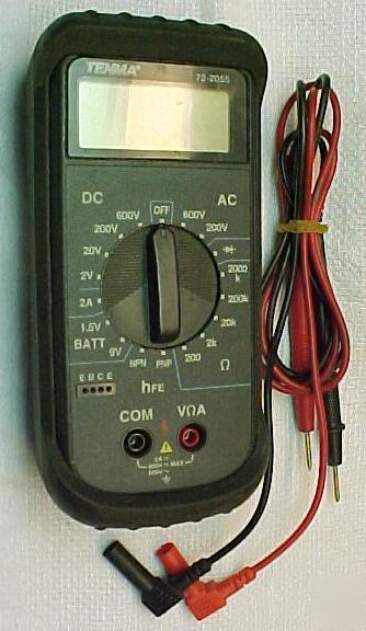 Cb tenma meter ohms digital multimeter tester