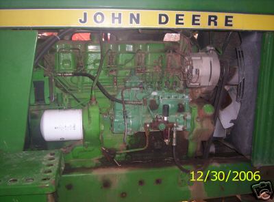 John deere 4430 cab farm tractor