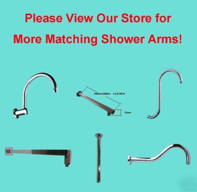 New boris brass dual layer square shower head -brand 