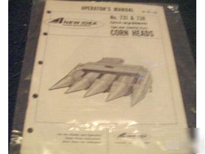 New idea 731 738 uni system corn head operators manual