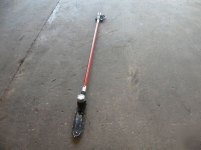 Used stanely hydraulic pole chain saw