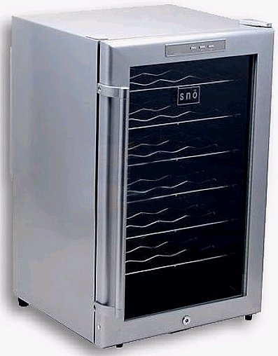28 bottle thermo electric wine cooler - refrigerator