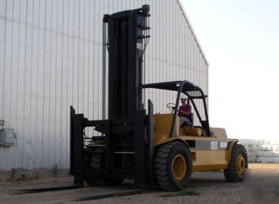  60,000 lb caterpillar forklift AH60 3208 cat diesel 