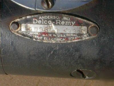 Farmall cub ~ starter 6 volt