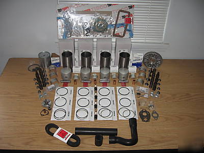 Ford 2N 8N 9N master engine overhaul kit with bearings