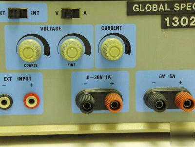 Global specialties 1302 digital triple power supply