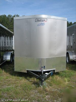 Haulmark 7X16 enclosed cargo trailer double drs (89211)