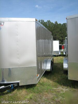 Haulmark 7X16 enclosed cargo trailer double drs (89211)